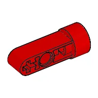 Technic Rotation Joint Socket with 3L Thick Beam / Red