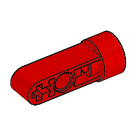 Lego Technic Rotation Joint Socket with 3L Thick Beam / Red