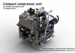 Compact compressor unit