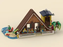 31118 A-Frame Cabin