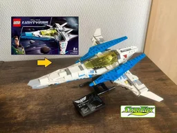 Star Fox Arwing Minifigure Scale