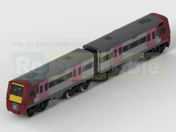 Class 170 Turbostar 2-Carriage DMU Train in Cross Country livery