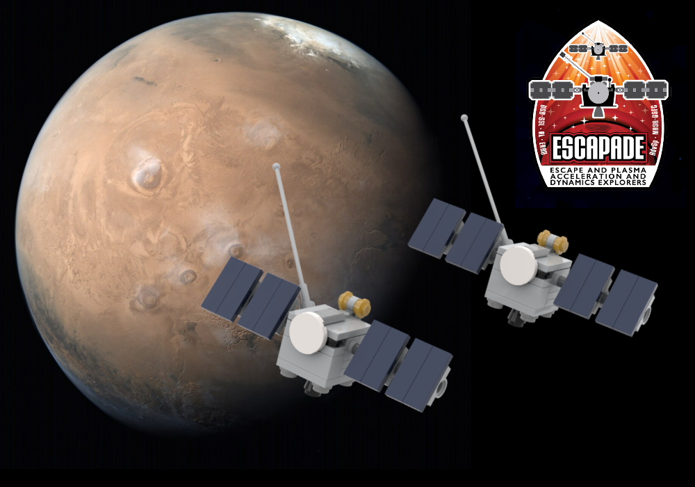 Lego ESCAPADE Spacecraft