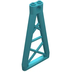 Support 1 x 6 x 10 Girder Triangular / Medium Azure