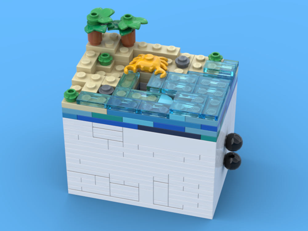 Lego Beach Box