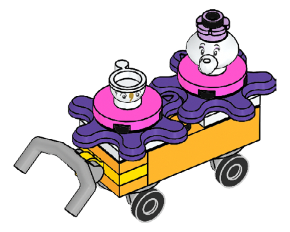 Lego Mrs Potts and Chip