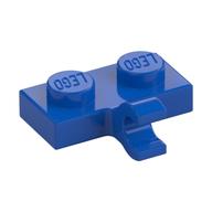 Lego Plate Special 1 x 2 with Clip Horizontal on Side / Blue