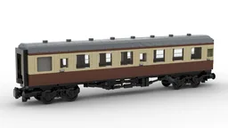 British Rail Mark 1 Carriage brown