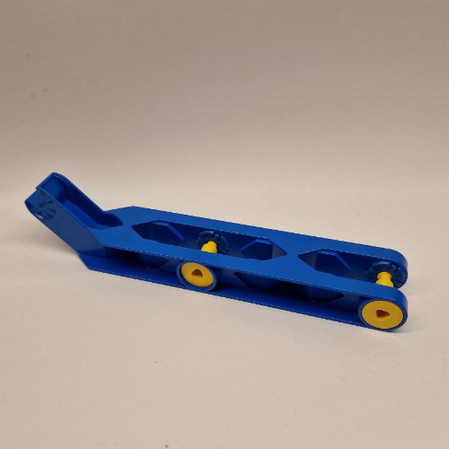 Lego Duplo Toolo Arm 2 x 10 with Angled Arm, with End Clip / Blue