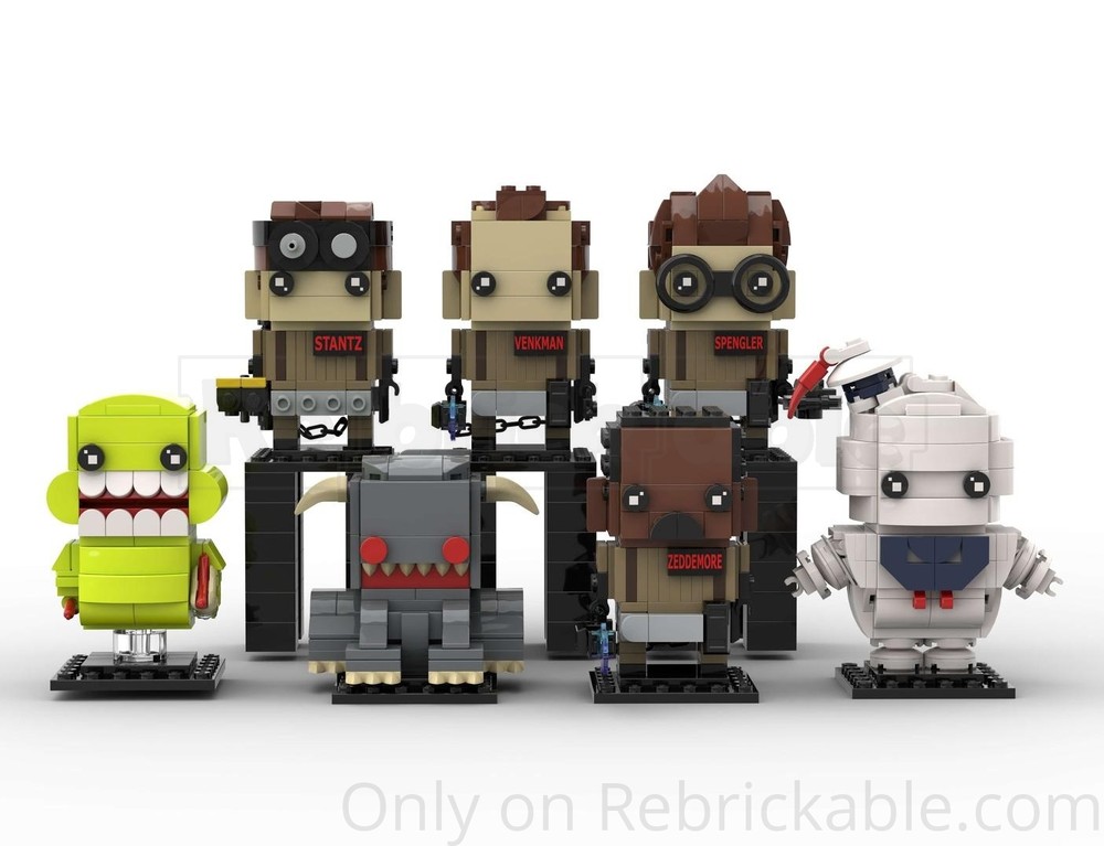 Lego Ghost Buster characters