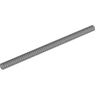 Hose, Ribbed 7mm D. 18L / 14.4cm / Flat Silver
