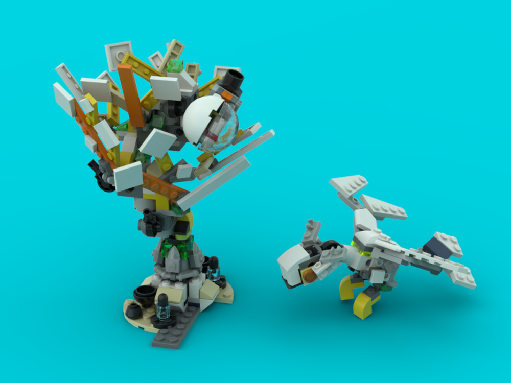 Lego 31115: The Fanling & the Wyrm Tree // A Cycle of Rebirth