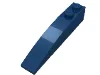 Brick Curved 6 x 1 / Dark Blue