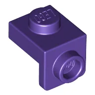 Bracket 1 x 1 - 1 x 1 / Dark Purple