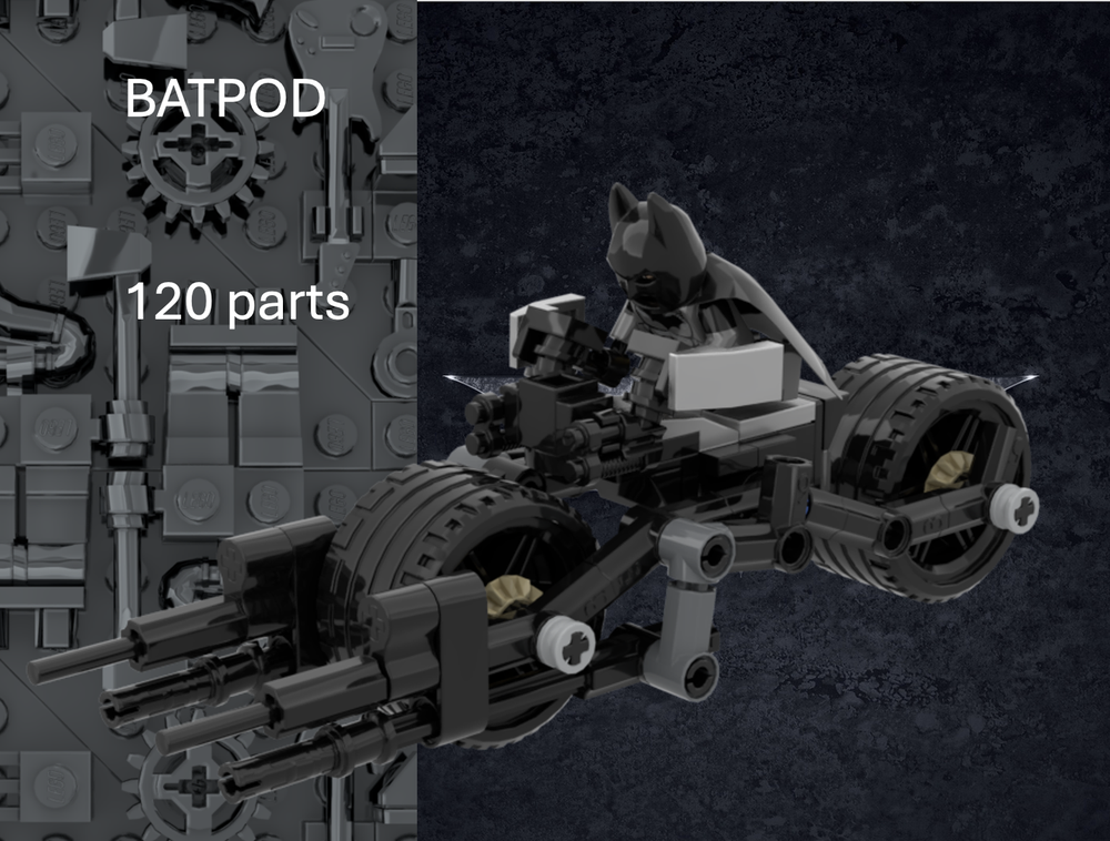 Lego Batman The Dark Knight : Batpod