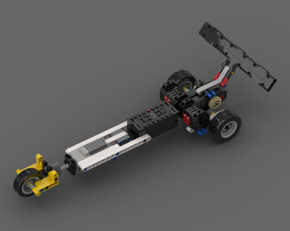 Lego Fast Rc Dragster V2