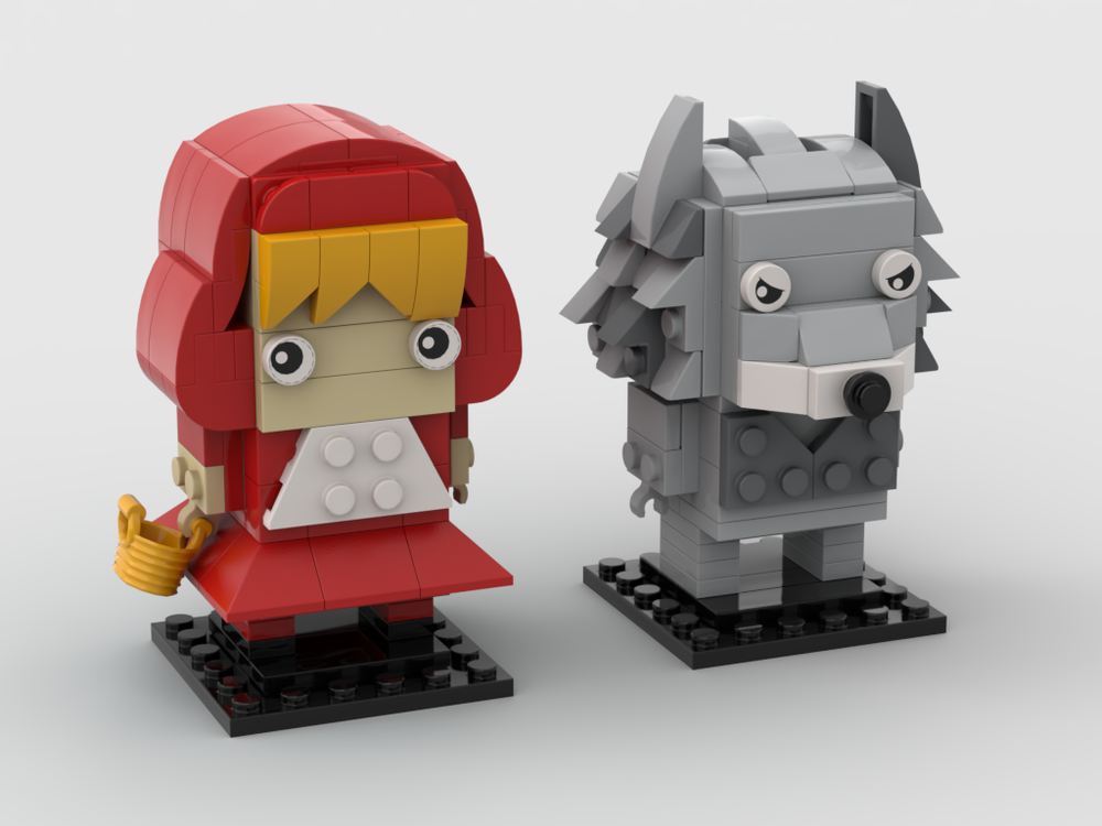 Lego Little Red Riding Hood and the Wolf