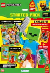 Minecraft Trading Cards Series 3 On Fire - Starterpack (German Version)