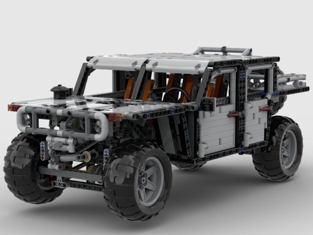 Lego Zibar 4x4 all terrain vehicle