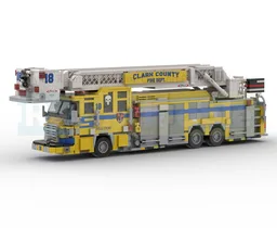 2015 Pierce Quantum Tower Ladder Fire Truck Clark County FD