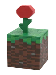 Mine Craft Grass Block