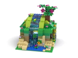 Waterfall cave