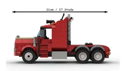 Big red truck