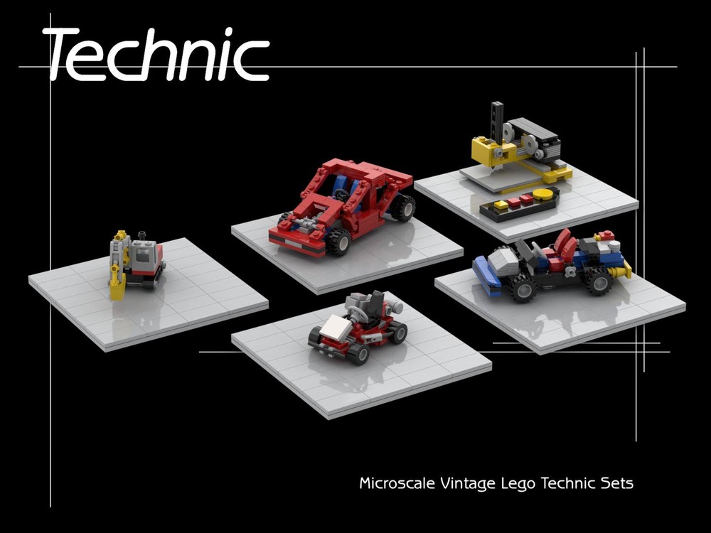 Lego Technic Vintage MicroScale