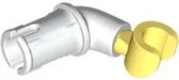 Arm with Technic Pin with Bright Light Yellow Hand