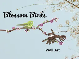 Blossom Birds Wall Art