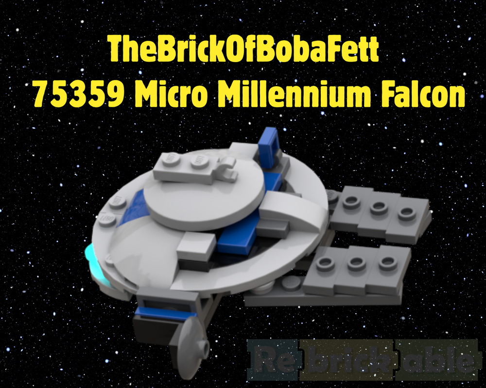 Lego 75359 Micro Millennium ISP