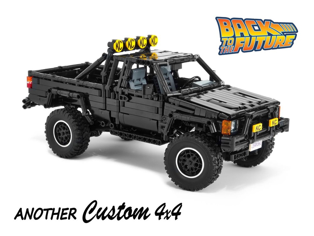 Lego Toyota 4x4 SR5 Xtracab Truck / Hilux Pickup - Back to the Future - EXTRA DETAILED Version