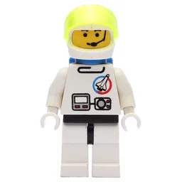 Launch Command - Astronaut, Helmet, Trans-Neon Green Visor, Blue Airtanks