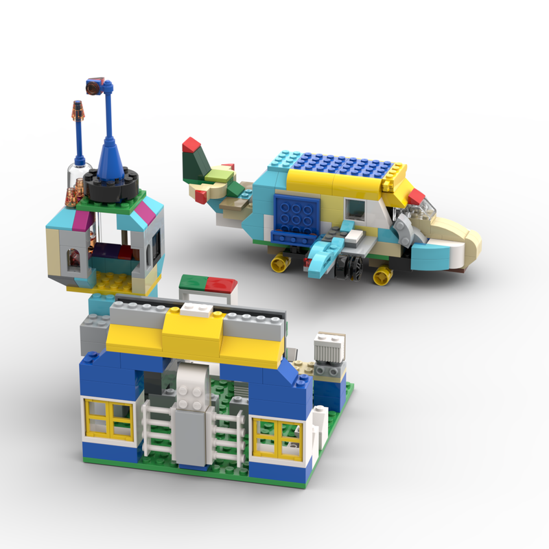 Lego 10698 Airport and airplane for Minifigs