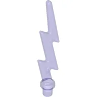Wave / Lightning Angular, Single / Trans-Purple