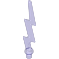 Lego Wave / Lightning Angular, Single / Trans-Purple
