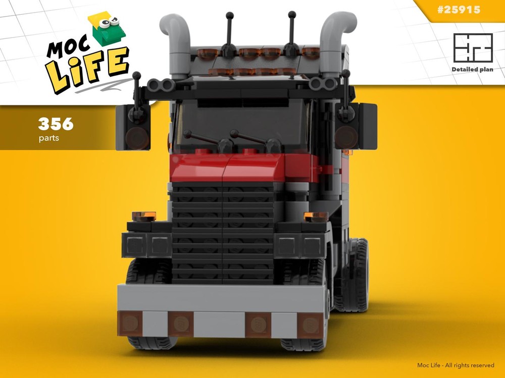 Lego Semi truck