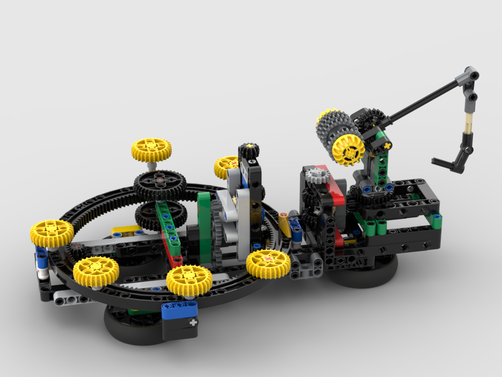 Lego Analog Programming Crane