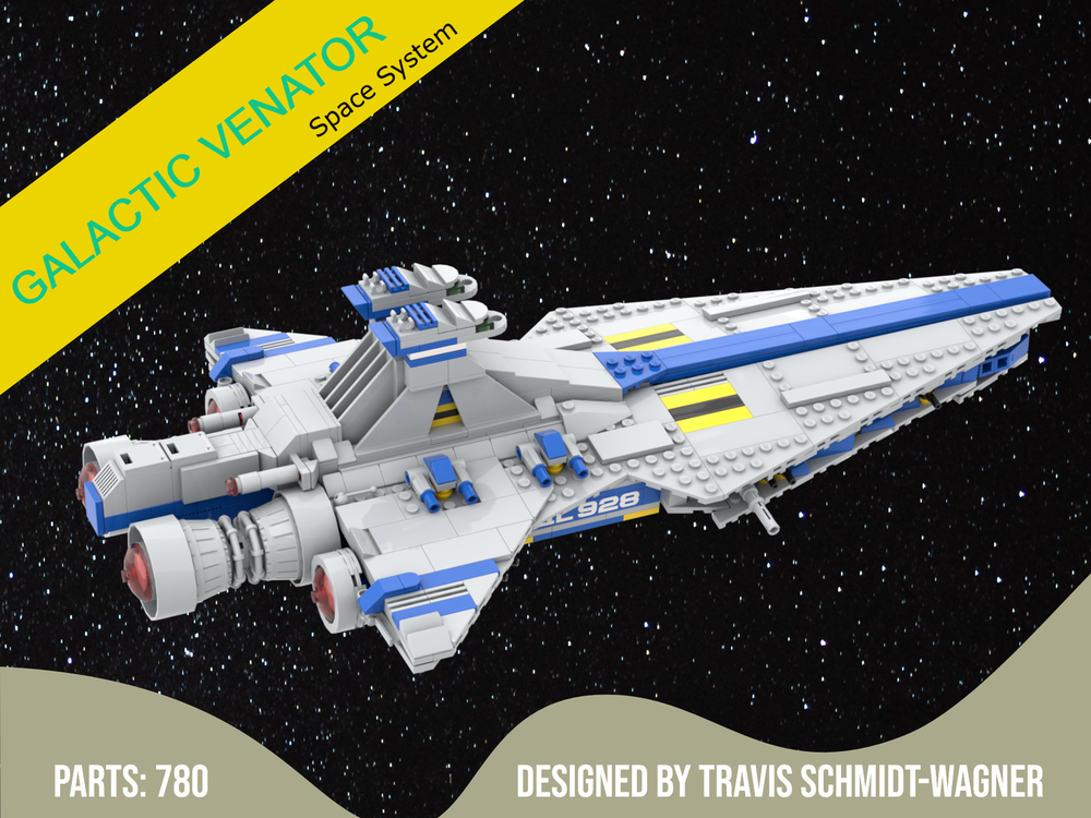 Lego Galactic Venator Alt Build 10497