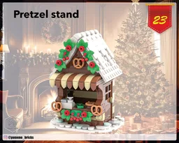 Pretzel stand - Advent calendar 2024 - 23