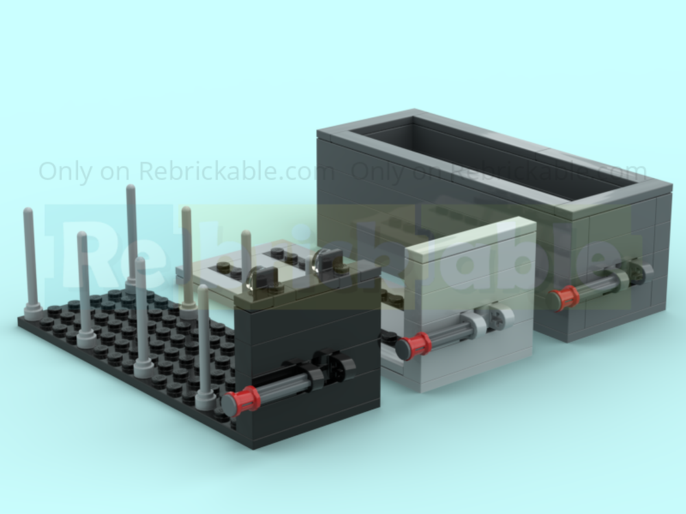 Lego Hooklift Attachments Pack