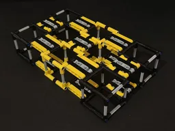 Multi-shape folding up structure