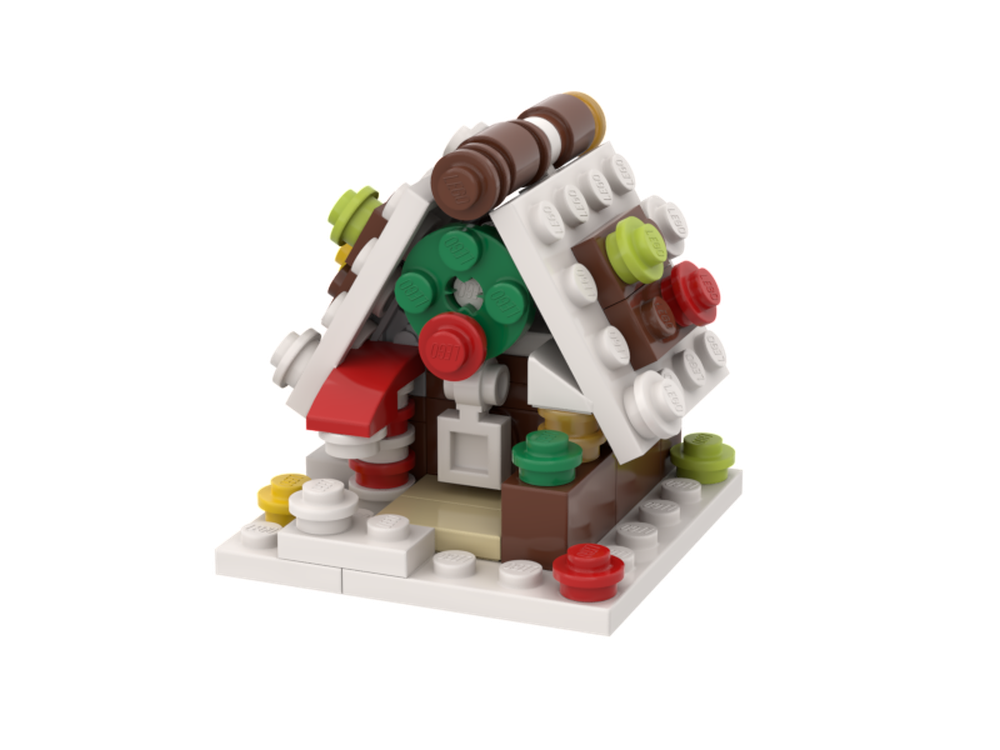 Lego Christmas Gingerbread House