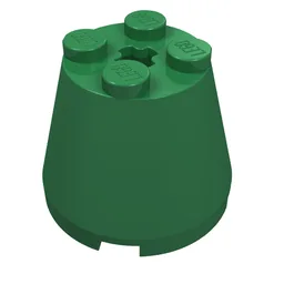 Cone 3 x 3 x 2 / Green