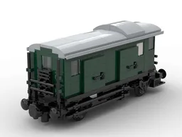 Train Baggage Car "Donnerbüchse"