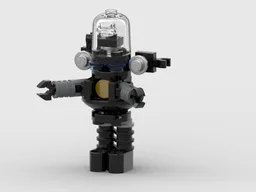 Minifigure Size Robbie The Robot From "The Forbidden Planet"