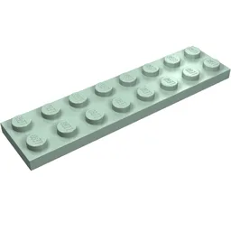 Plate 2 x 8 / Sand Green