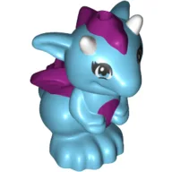 Creature, Dragon, Baby (Miku) / Medium Azure