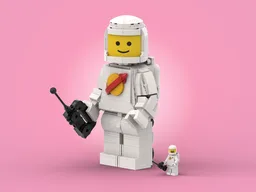 Spaceman (Up scaled minifigure)