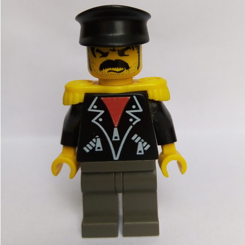 Lego Time Twisters - Black Torso, Dark Gray Legs